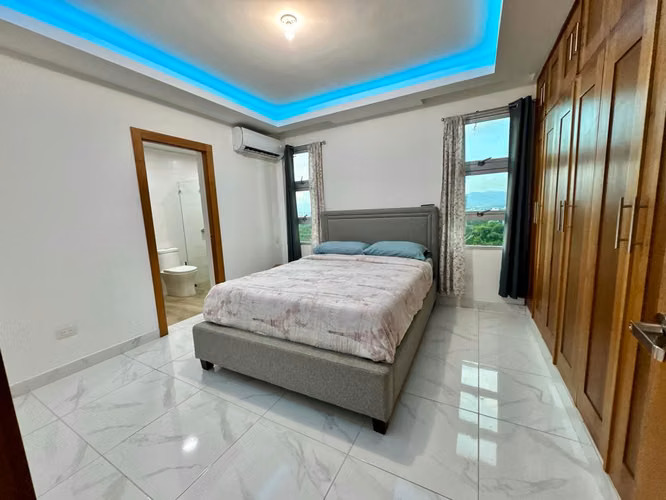 Apartamento en Torre con Vista a la Ciudad Corazón, Living, Santiago. - Imagen 6