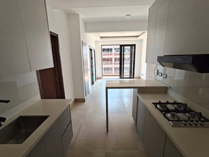 Alquilo bello Apartamento con Línea Blanca, 2 Habitaciones, Evaristo Morales, Piscina, Gym