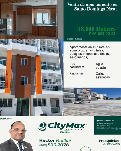 Apartamento en venta Marañon