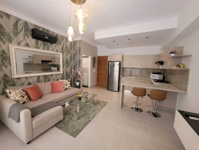 Apartamento en renta de 1 habitación en el Ensanche Naco