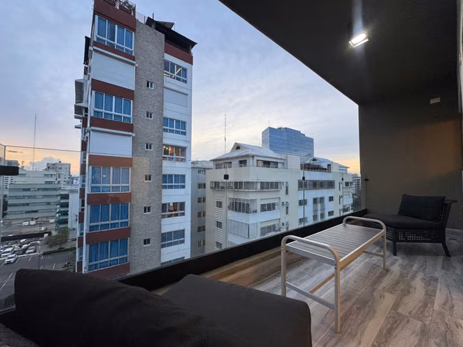 Apartamento En Alquiler De 1 Habitación Y 2 Baños En Naco - Imagen 3