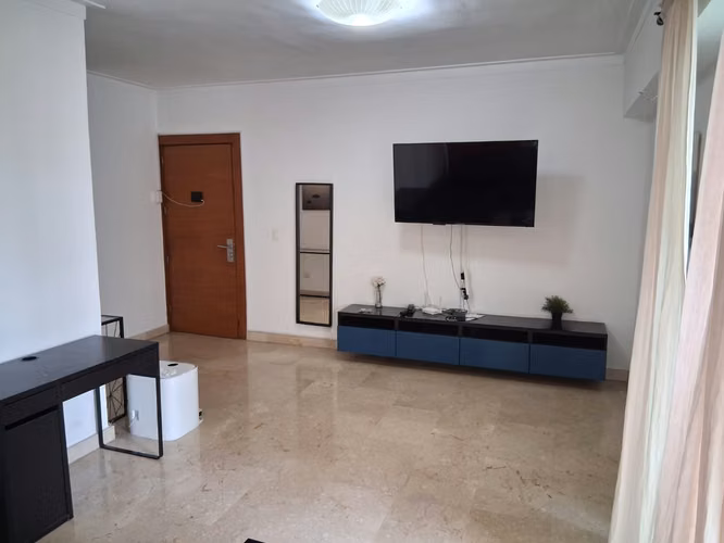 Se alquila, Apartamento 3Hab Amueblado c/Piscina, Sauna y Gym (Naco) - Imagen 3