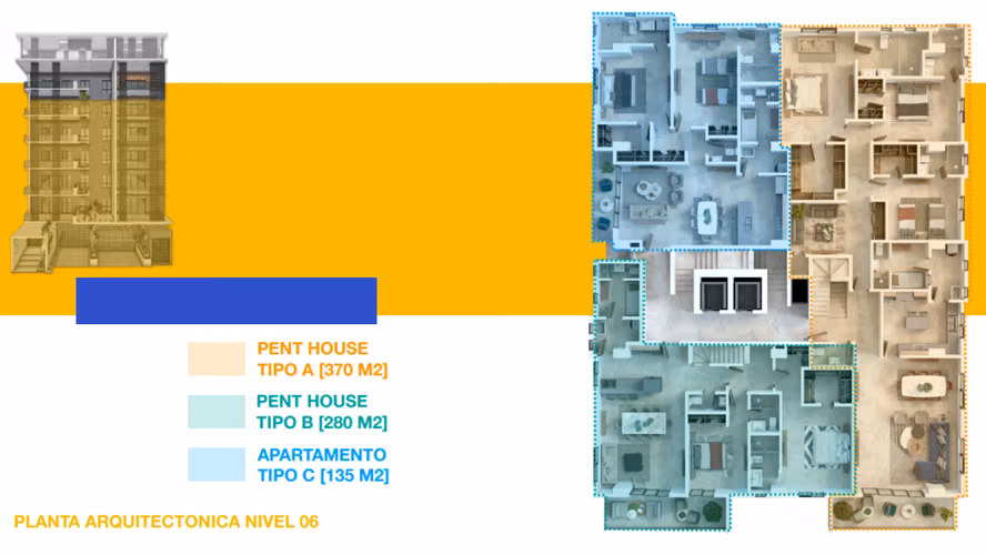 Proyecto de apartamentos en Los Cacicazgos - Imagen 2