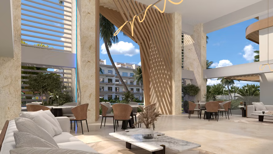 Invierte en Midtown Apartamentos c/Areas Social y Estilo Miami 80s