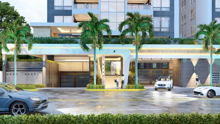 Proyecto de apartamentos en la Anacaona