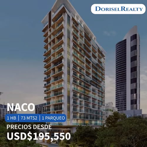 VENTA DE EXCLUSIVOS APARTAMENTOS EN EL SECTOR DE ENS. NACO