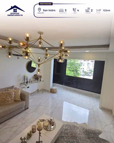 Penthouse AMUEBLADO listo para vivir