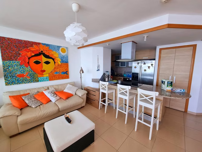 Apartamento en primera línea de playa en Juan Dolio
