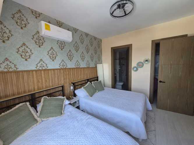 Apartamento en alquiler Bella vista, 2 hab, Amoblado