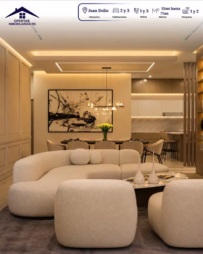 Exclusive apartments within walking distance of the beach