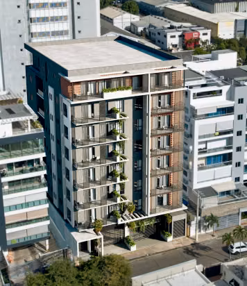 Proyecto de apartamentos en Los Cacicazgos