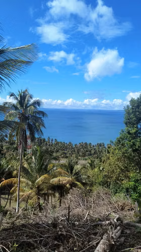 Terreno de venta en Samana con vista al Mar