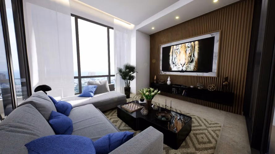 Proyecto de apartamentos en la Anacaona