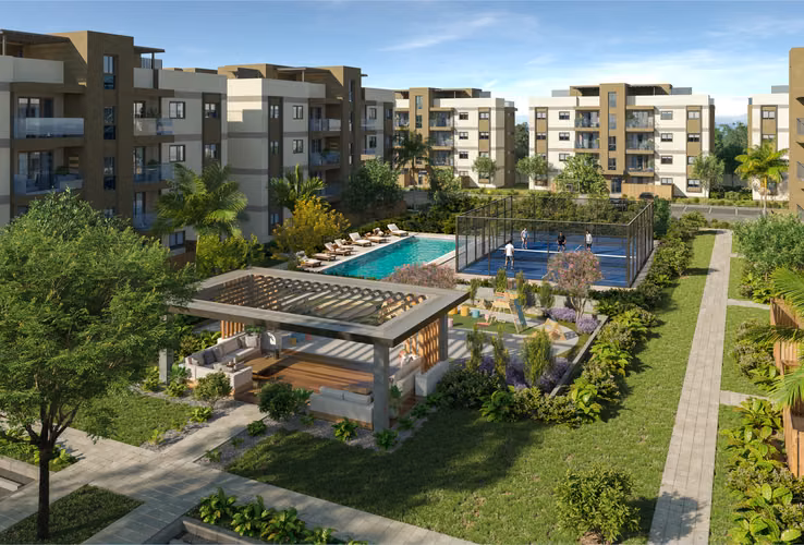 Vive o invierte Apartamentos en venta  en Boca Chica, República Dominicana.