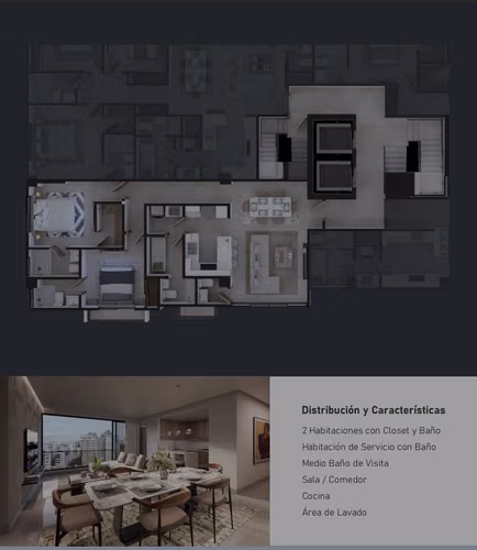 Vendo Apartamento nuevo de 2 hab. en Bella Vista, Distrito Nacional, Santo Domingo. - Imagen 6