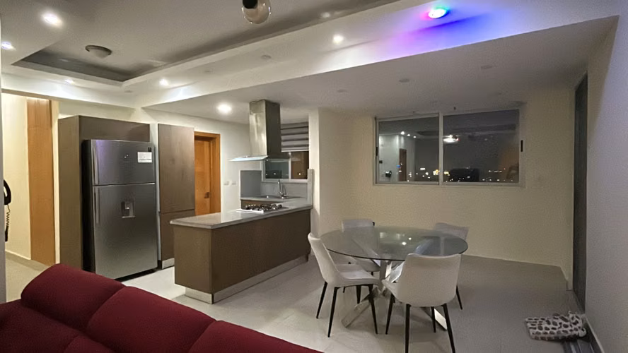 Apartamento Amueblado La Esperilla, 2 Habitaciones, Piscina, Gym, Cancha