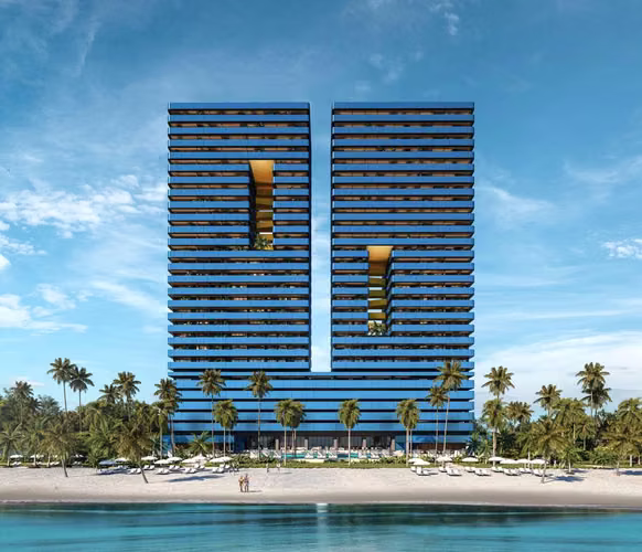 Venta de apartamentos en primera línea de playa en Juan Dolio
