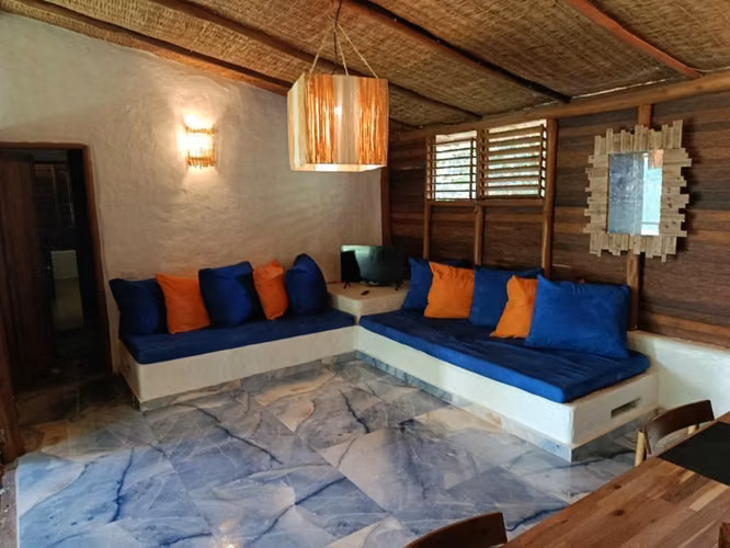 Casa típica de estilo caribeño