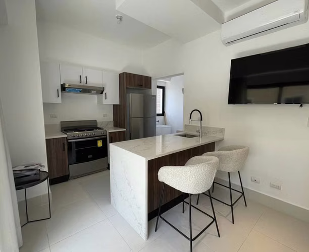 Apartamento En Venta De 1 Habitación Y 2 Baños En Piantini