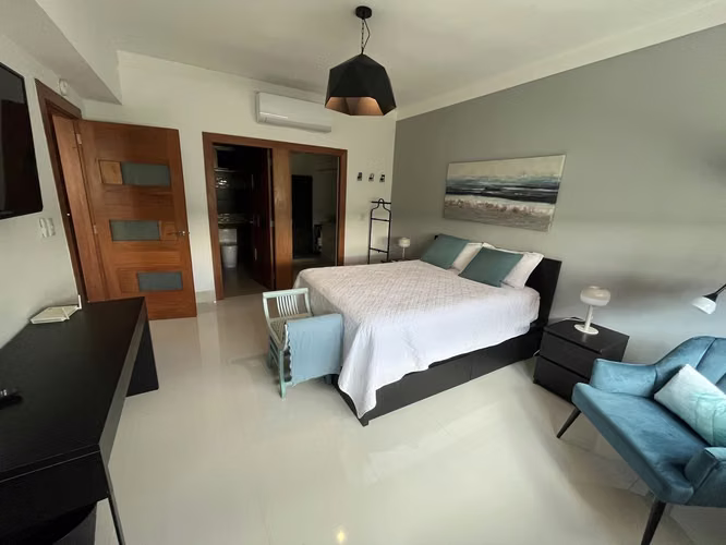 Lindo apartamento Amueblado en Naco, 1 Habitación, Piscina, Gym