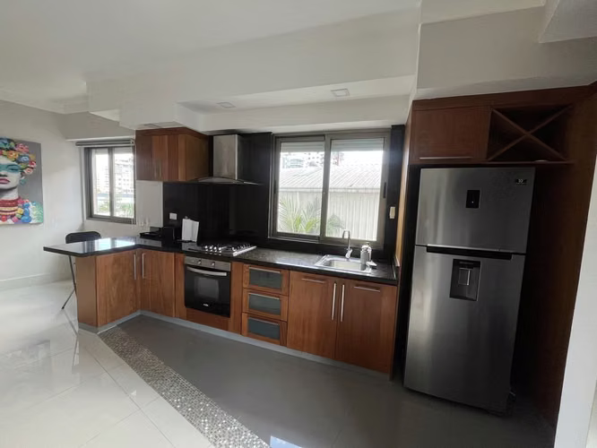 Lindo apartamento Amueblado en Naco, 1 Habitación, Piscina, Gym - Imagen 2