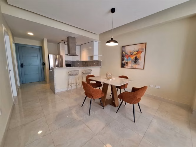 Hermoso Apartamento Amueblado, 1 Habitación, Los Cacicazgos, Piscina, Gym