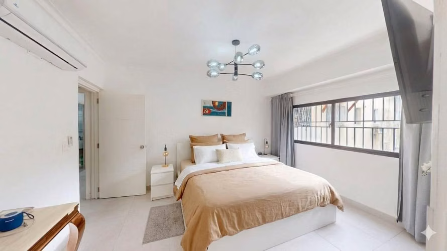 VENTA APARTAMENTO 2 HABITACIONES EN GAZCUE