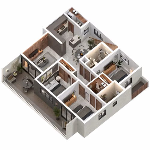 PASEO DEL PRADO II Apartamentos con Acabados Elegantes