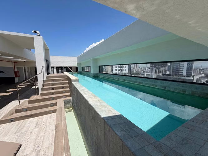 Apartamento En Alquiler De 1 Habitación Y 2 Baños En Naco - Imagen 8