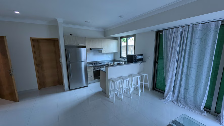 Apartamnto de 1 habitacion amueblado en Gazcue