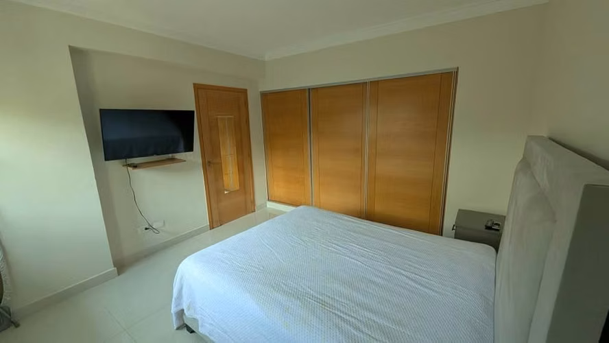 Apartamnto de 1 habitacion amueblado en Gazcue