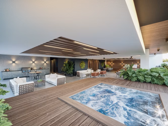 Apartamento en construcción en Serralles, Distrito Nacional, Santo Domingo.