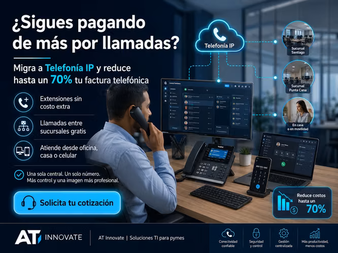 Central Telefónica IP y VoIP para Pymes en RD