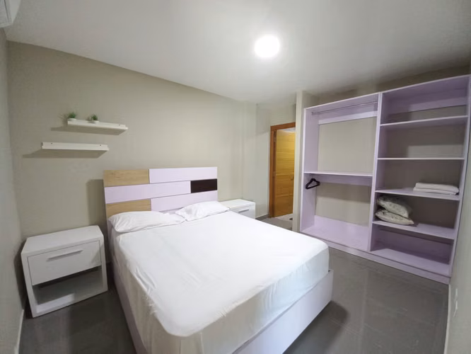 Apartamento en alquiler El millon, 2 hab, Amoblado