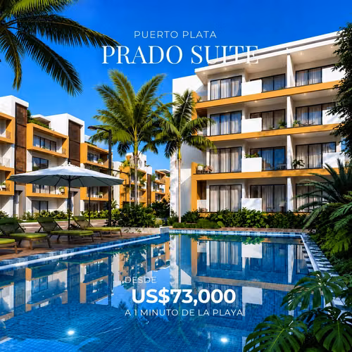VENDO APARTAMENTOS EN PLANOS, 1 MINUTO DE LA PLAYA CON LINEA BLANCA INCLUIDA.