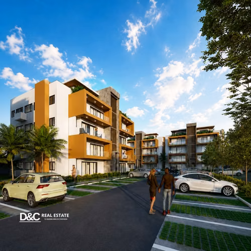 VENDO APARTAMENTOS EN PLANOS, 1 MINUTO DE LA PLAYA CON LINEA BLANCA INCLUIDA.
