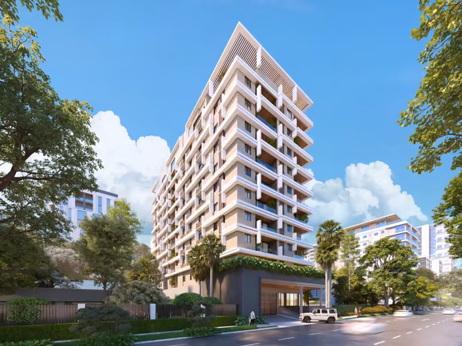 Apartamentos en construccion en Evaristo Morales en torre familiar con cancha de padel privada
