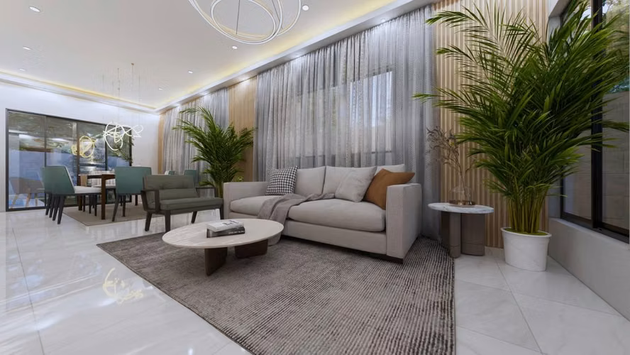 Casa de 3 Niveles con Amplios Espacios y Acabados de Primera en Prado Oriental  Precio: US$270,000