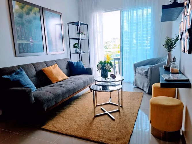 Alquiler Apartamento de 1 Habitación Gazcue Totalmente Amueblado