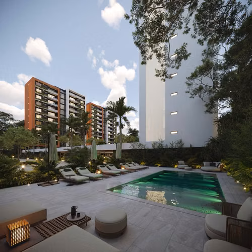 Exclusivos Apartamentos en Santiago con Piscina y Gimnasio