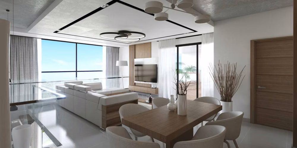 Apartamento con vista al mar en Cabrera