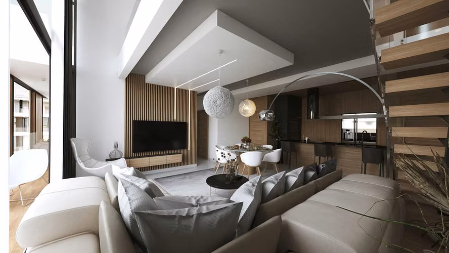Apartamento con vista al mar en Cabrera