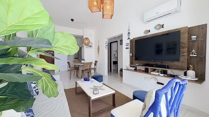 In Juan Dolio Furnished Apartment for One Room Rental US $1,200.