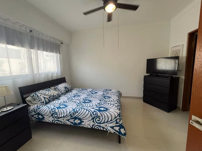 Excelente Apartamento Amueblado, 1 Habitación, Piantini - Imagen 3