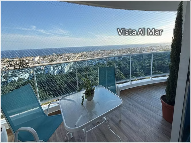 Vendo Apto en Torre MAR AZUL frente Parque Mirador Sur, 3 habs., 257 Mts.2, Piso 15