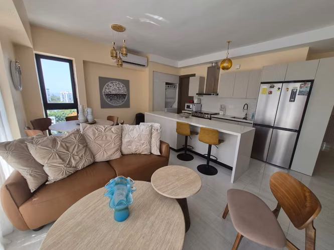 Apartment for rent Bella vista, 2 hab, Amoblado