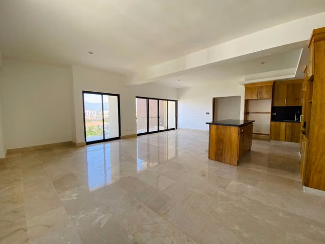 Amplio Apartamento Nuevo con 3 Habitaciones, Parqueos Soterrados de Venta. Villa María, Santiago.