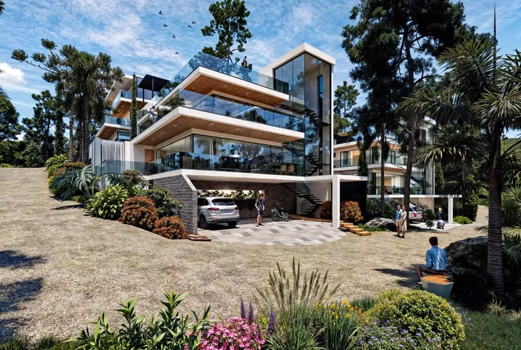 Venta de villa de 3 habitaciones 3 Niveles y Piscina
