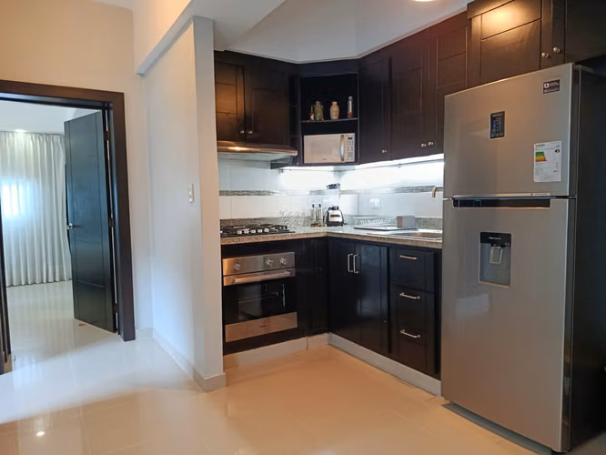Hermoso Apartamento Amueblado, 1 Habitación + Estudio, Gym, Naco - Imagen 2