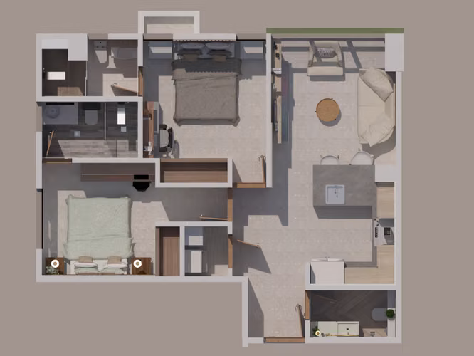 Apto 4D, Proyecto en Mirador Su - Imagen 4